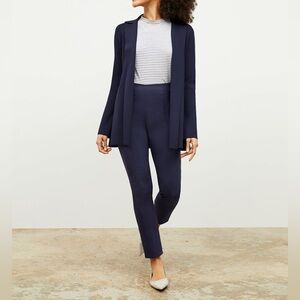 M.M. Lafleur The Foster Cigarette Pant - PowerStretch Navy size 4
